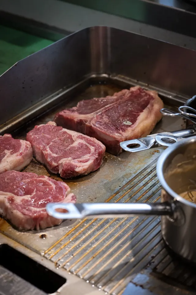 Steakové menu