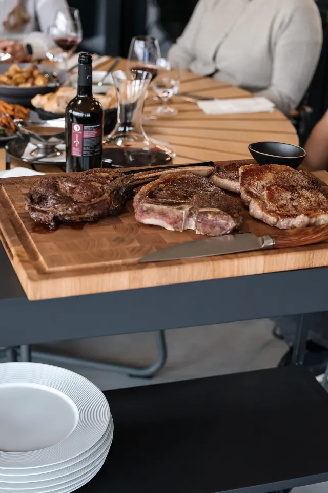 Steakové menu